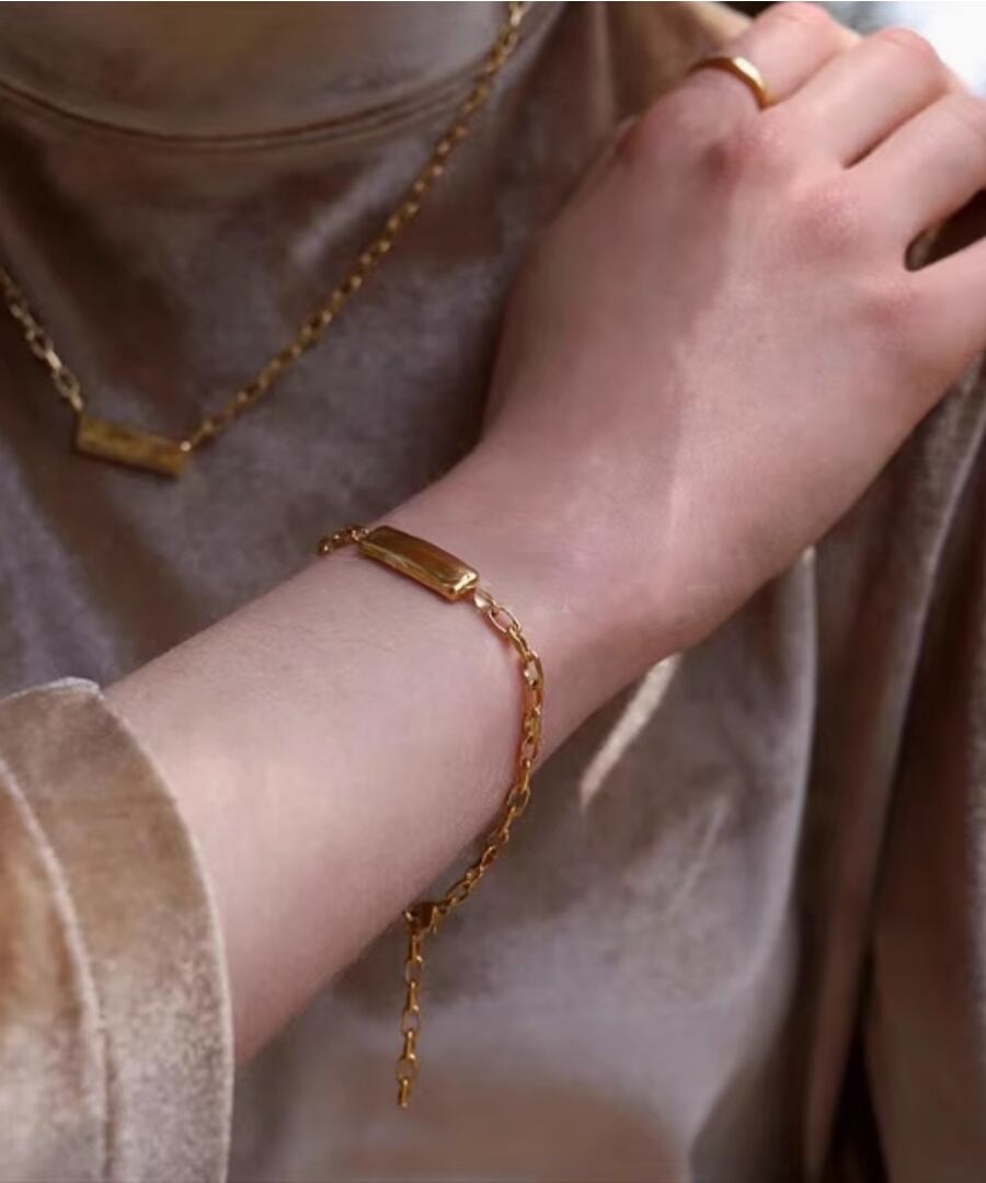 翌日発送◆チェーンブレスレット◆S925【e-70945】