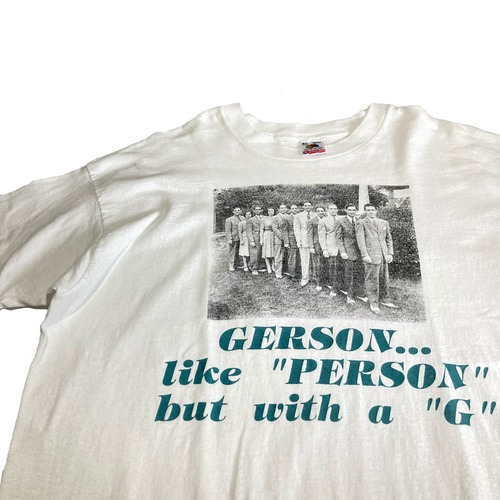 90's "Gerson一家里帰り" Tシャツ