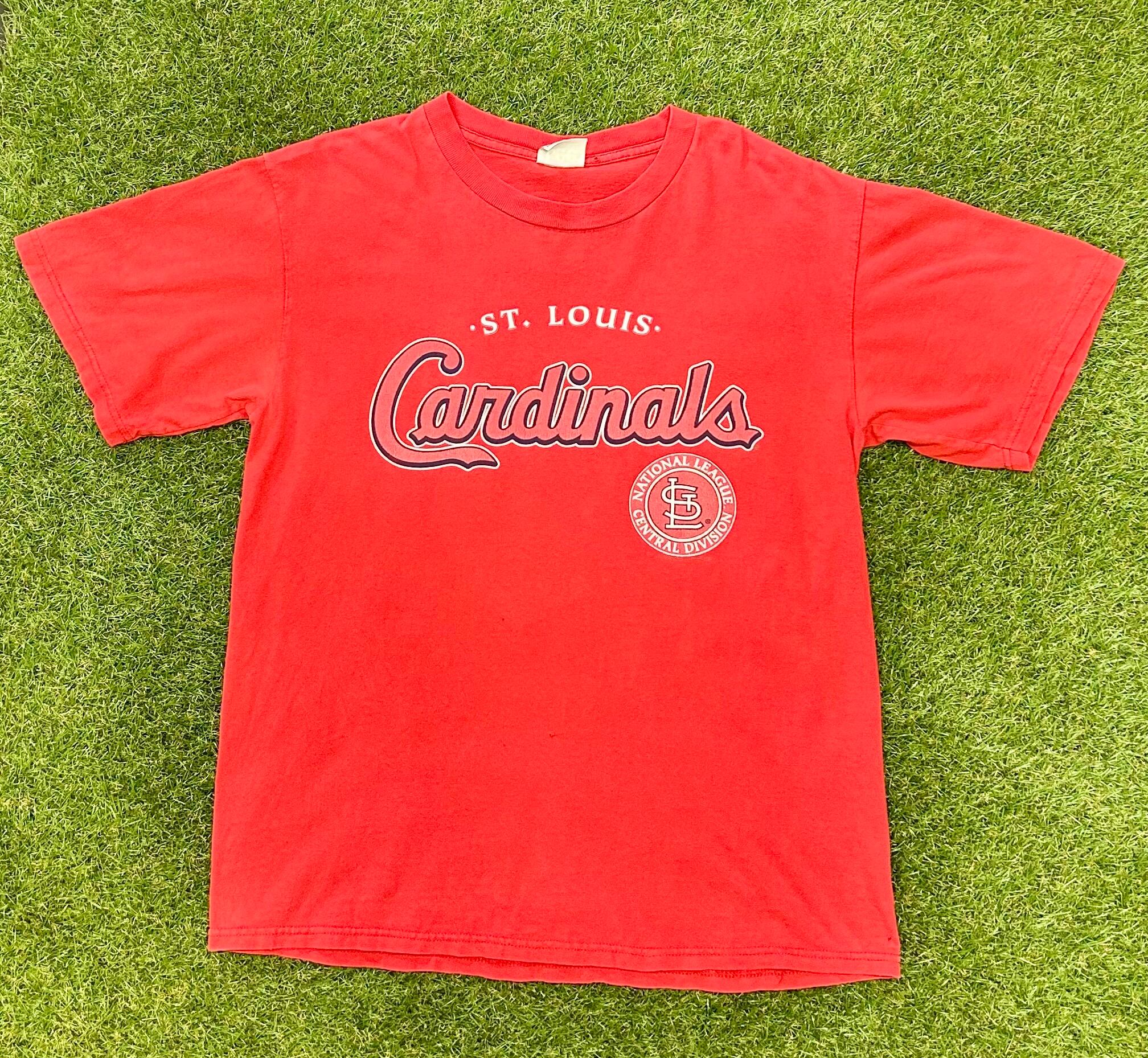 00s MLB St. Louis Cardinals No.4 Game Shirt | steez 【スポーツ古着