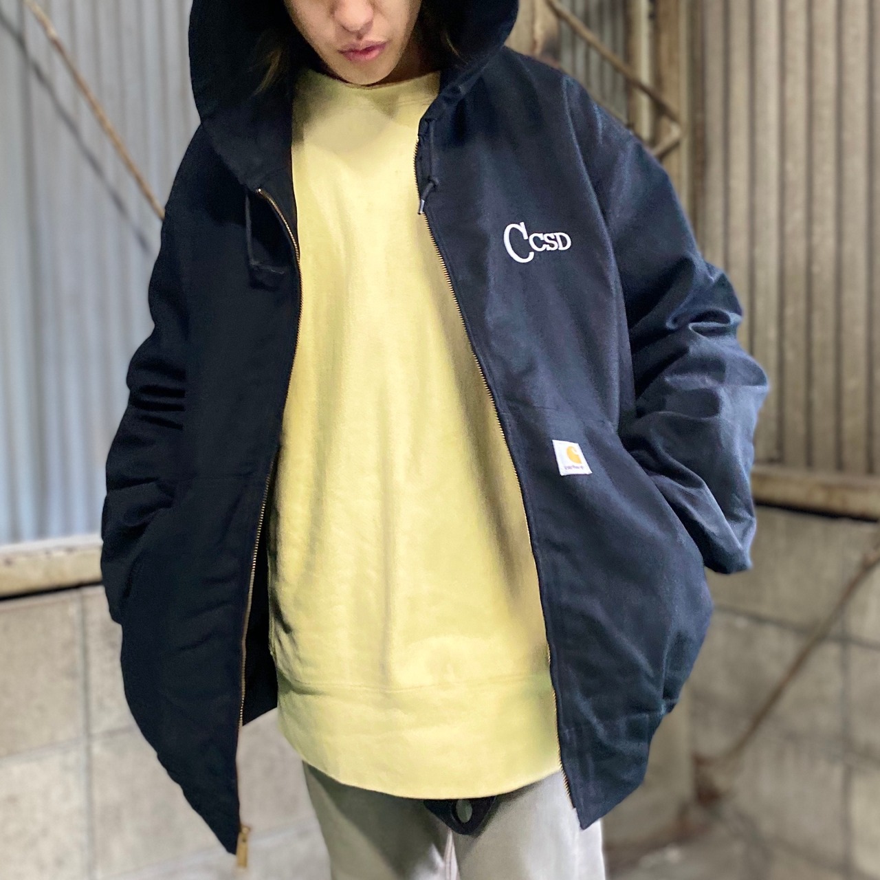 デッドストック ビッグサイズ USA製 Carhartt カーハート アクティブ 