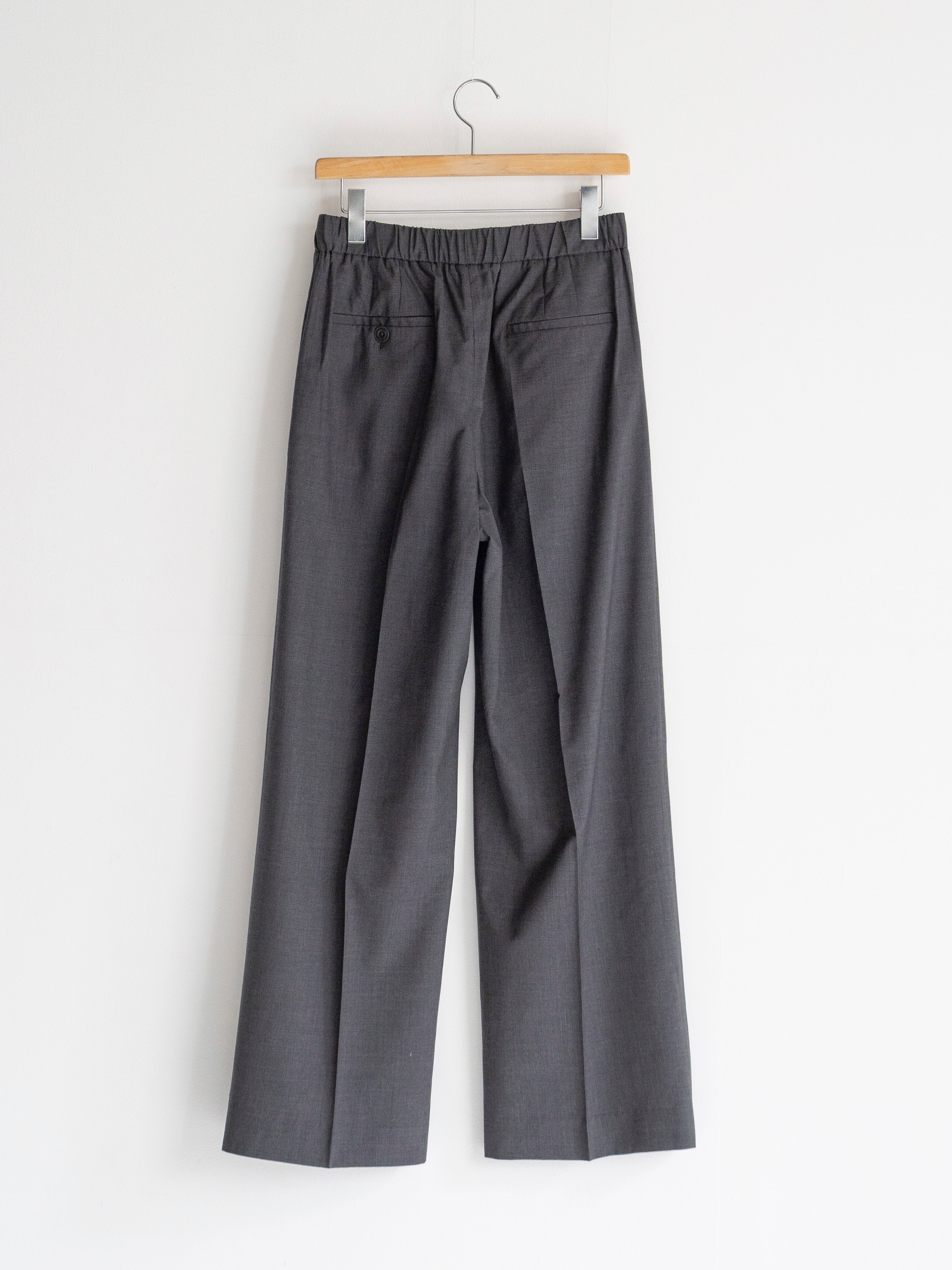 pet-tree-kor GAZE PANTS DARK GRAY CHECK PTK26SSP01B | BEST PACKING