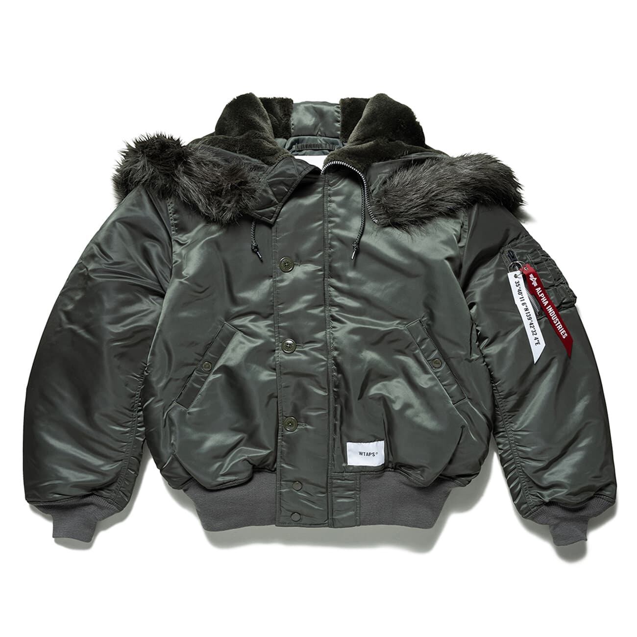 WTAPS N-2B CORE SPEC / JACKET / NYLON. 黒