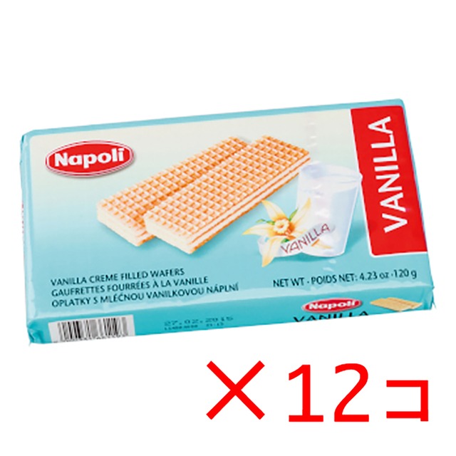 ナポリ・ウエハース【バニラウエハース/12個入り】
