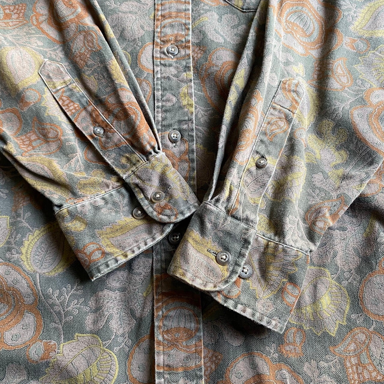 80年代 BANANA REPUBLIC SAFARI & TRAVEL バナナリパブリック 長袖 
