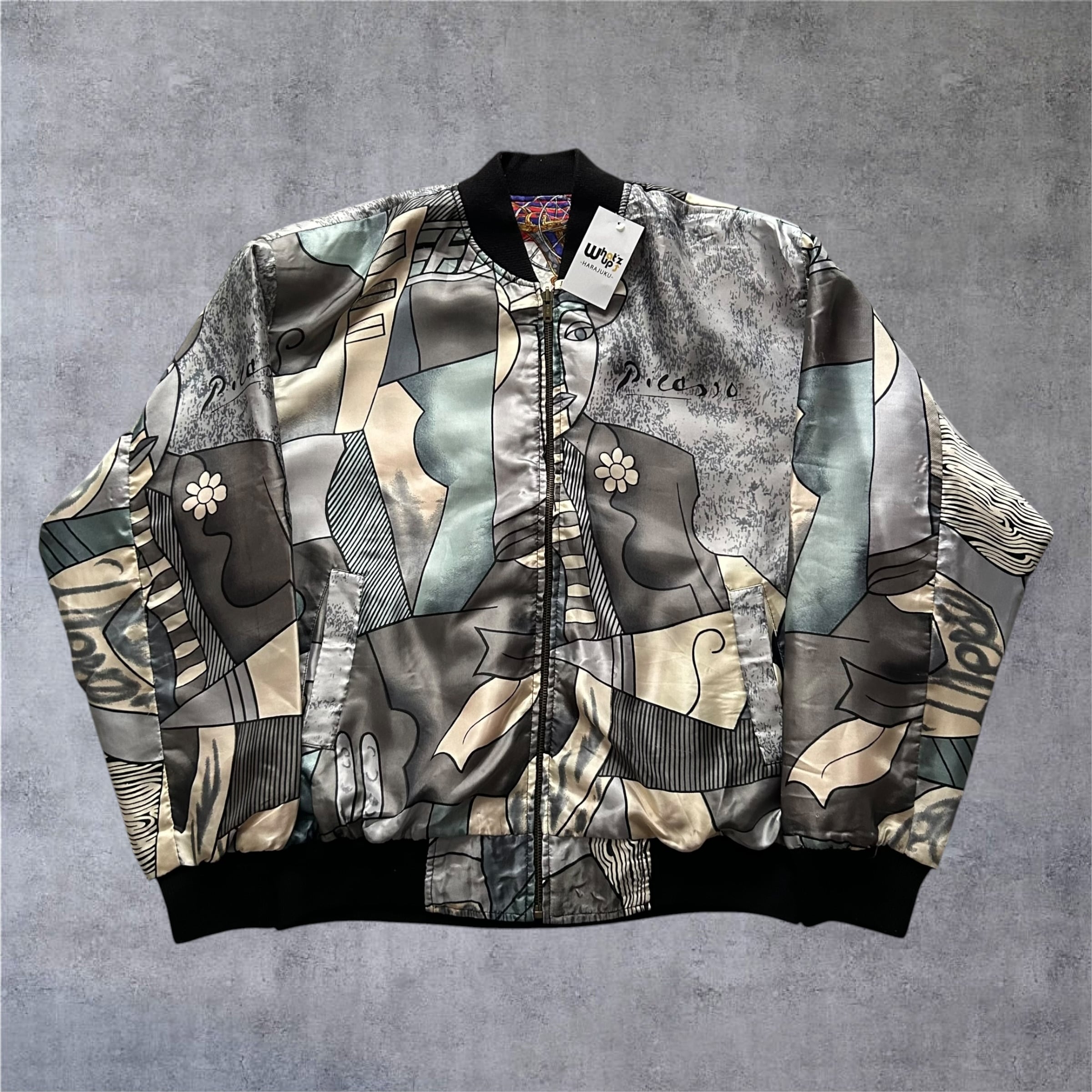 1980s Pablo Picasso Reversible Jacket【高円寺店】