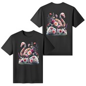 Women's Cotton Front & Back Printing T Shirt FL 4810