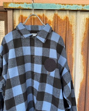 【COMMONEDUCATION UNISEX】WOOL COACH JACKET