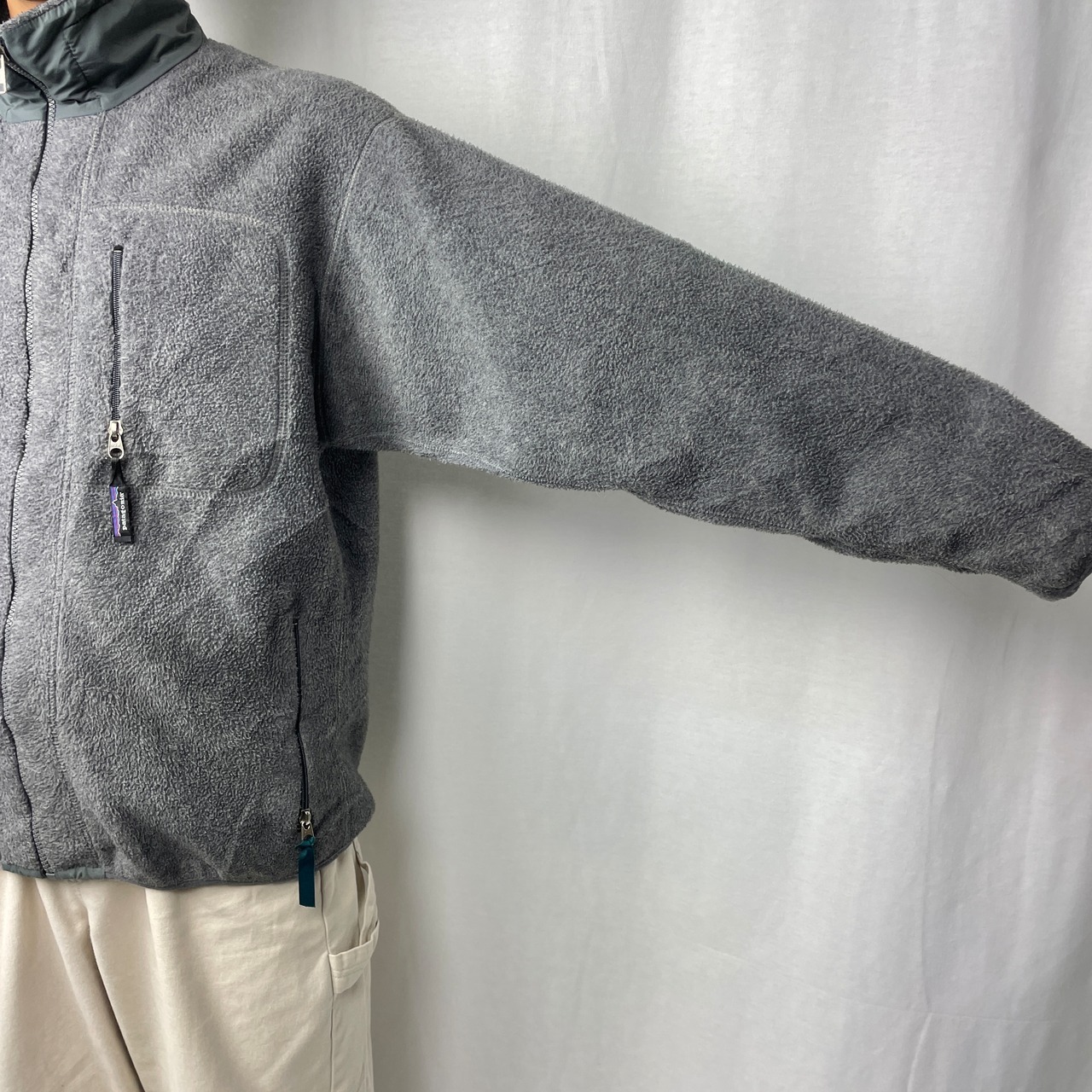 90年代 USA製 patagonia パタゴニア シンチラジャケット フルジップ 