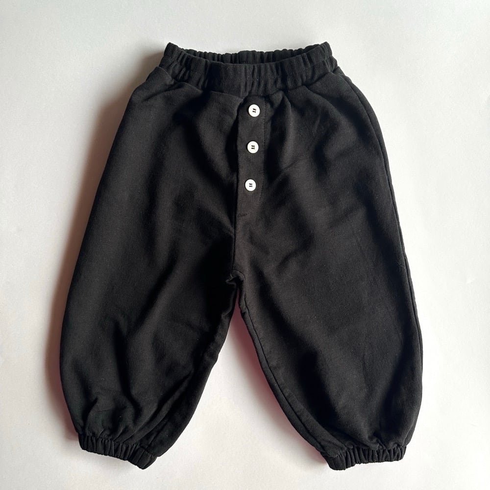 Sweat Balloon Pants【90-130cm】Black