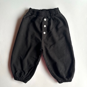 Sweat Balloon Pants【90-130cm】Black