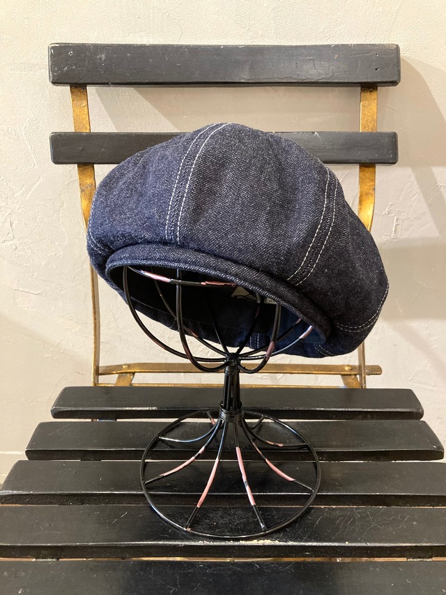 HIGHER SELVEDGE DENIM WIDE BERET