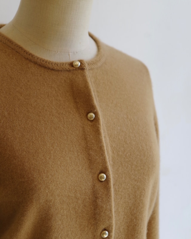 MAISON CARRÉE CASHMERE Blanchett CARDIGAN BEIGE