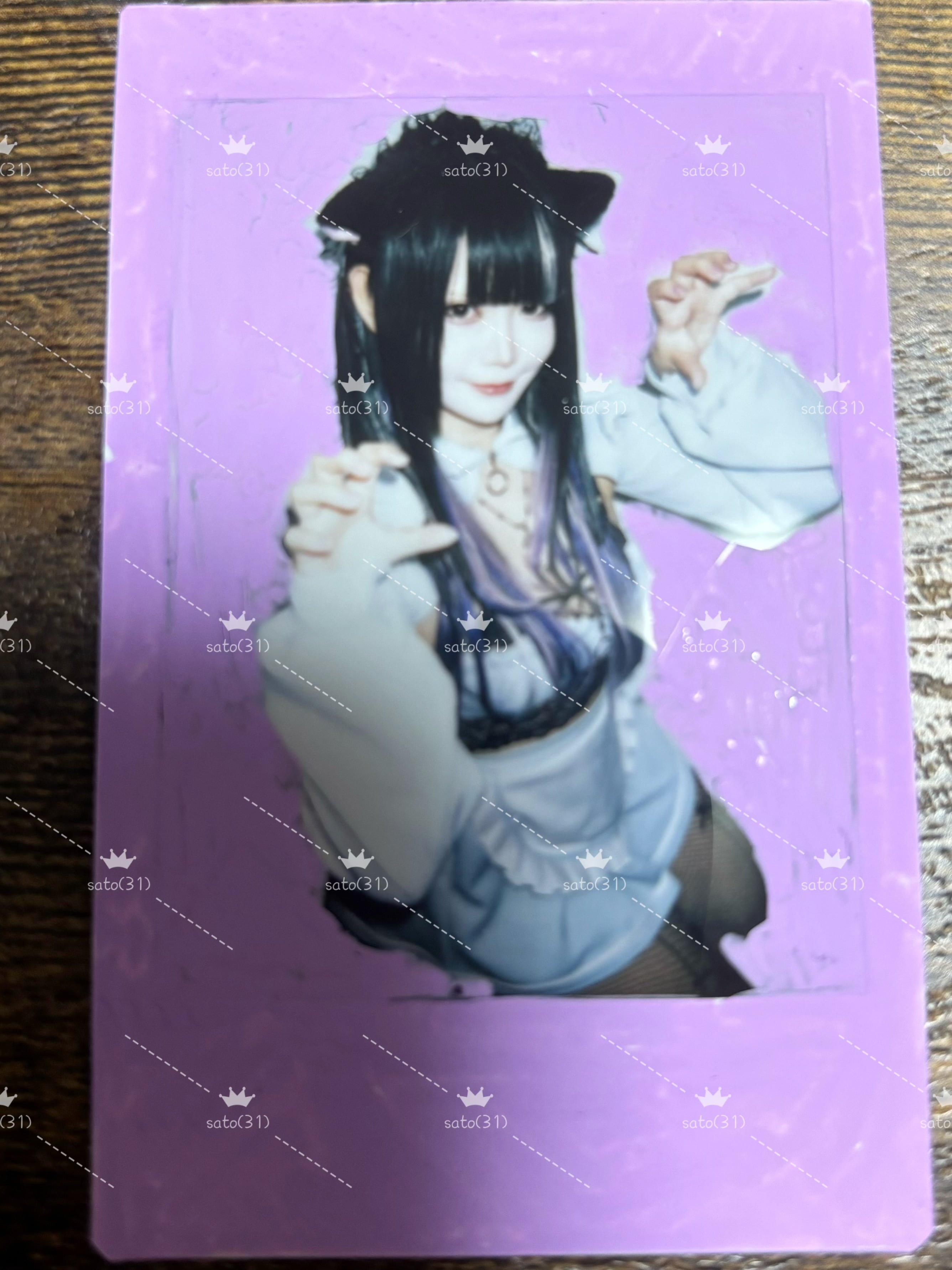 メイドチェキ れじぇくろ！～レジェンド・クローバー～』メイドチェキ風クリアカード
