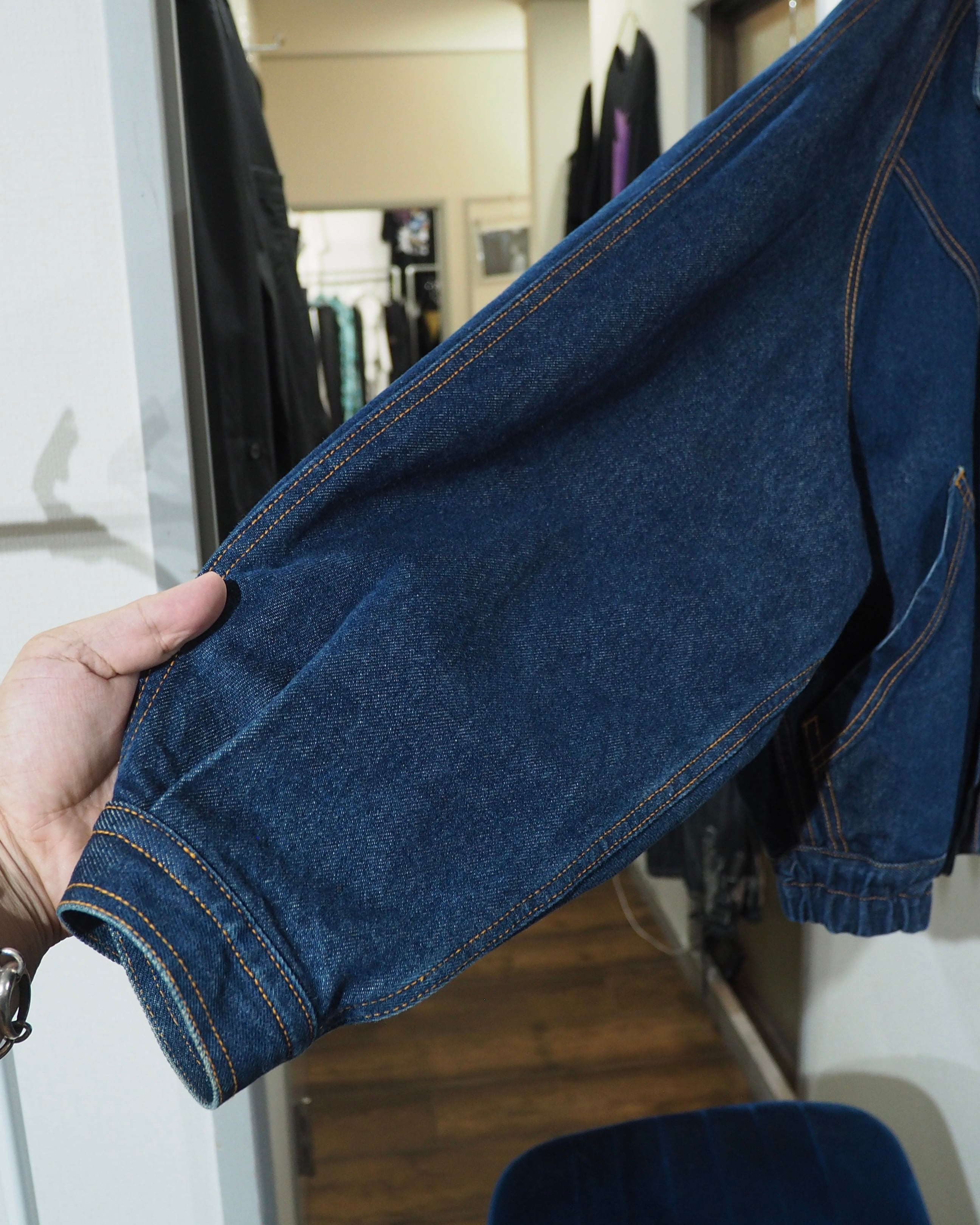 1980 ‐ 90s " Special ‐ Santa fe " Pop Art Embroidery Vintage Denim Jacket
