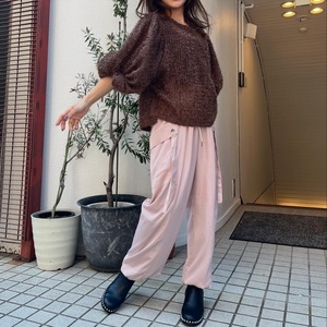 ガレナ GARENA ラメフェザーブラウス