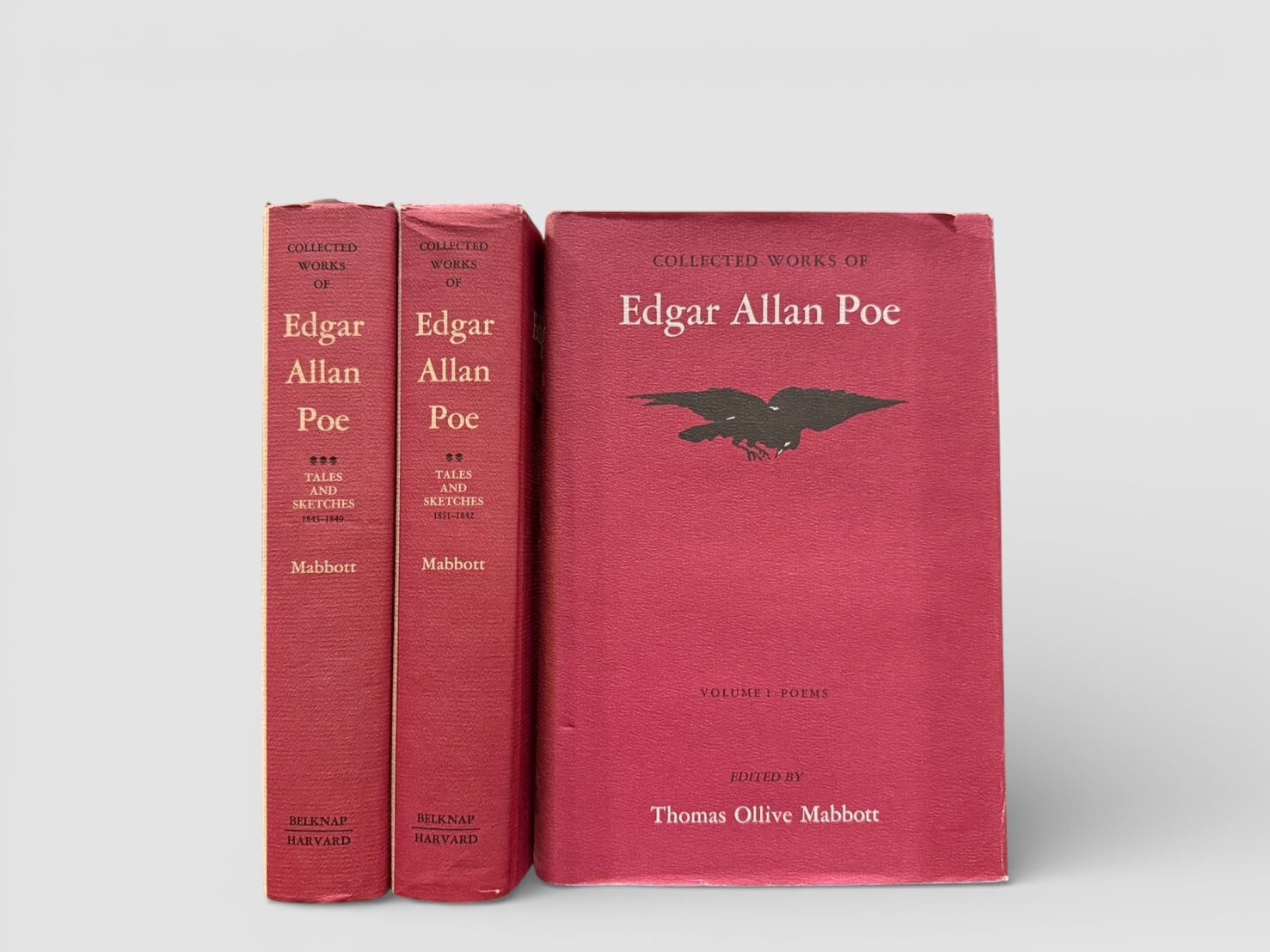 SL1064】Collected Works of Edgar Allan Poe, Complete in 3 volumes