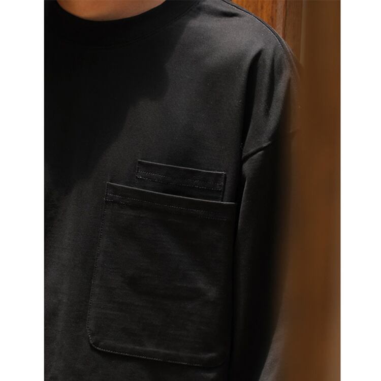 ★DOUBLE POCKET SIMPLE BASIC T-SHIRT　　　23254