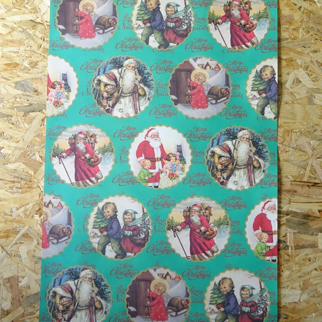 イタリア製　クリスマス　IFIポスター 額装　フィレンツェで製造　CR099