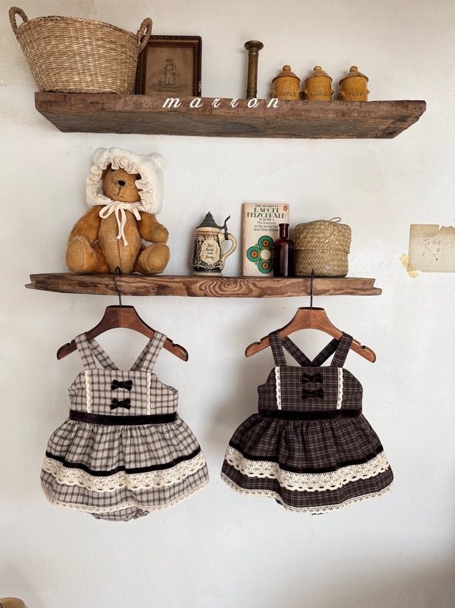 即納⌇browny suit  / marron