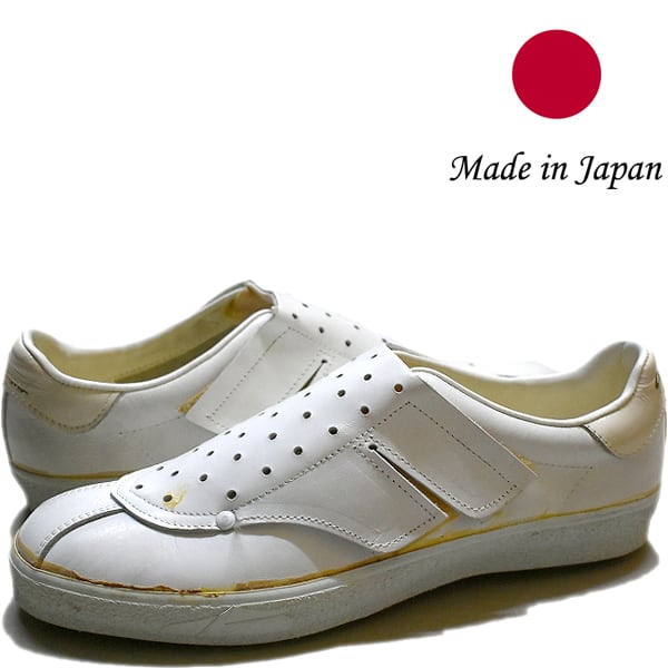 1点物◇日本製ビンテージ80s白C級スニーカー古着メンズ26.5レディース ...