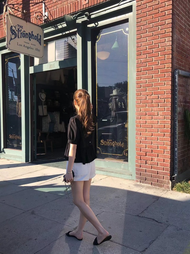 (OUNCE) iden puff  blouse / 2color