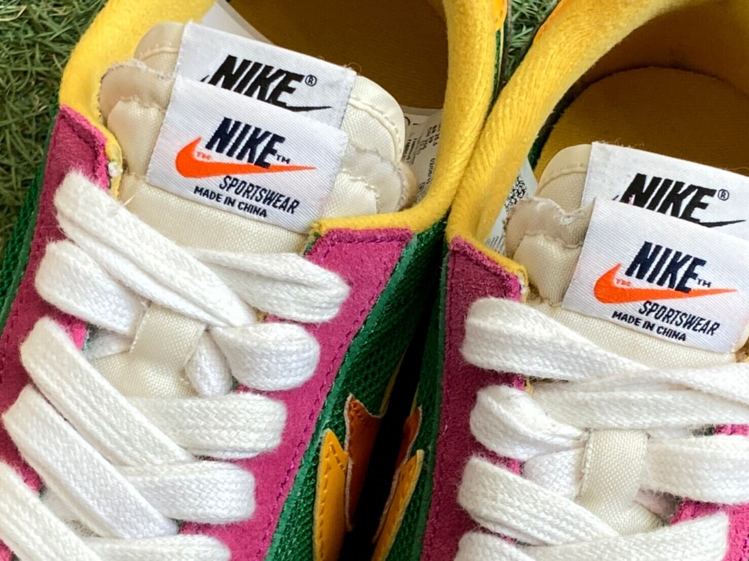 sacai × NIKE LDWaffle PINE GREEN 26.5cm