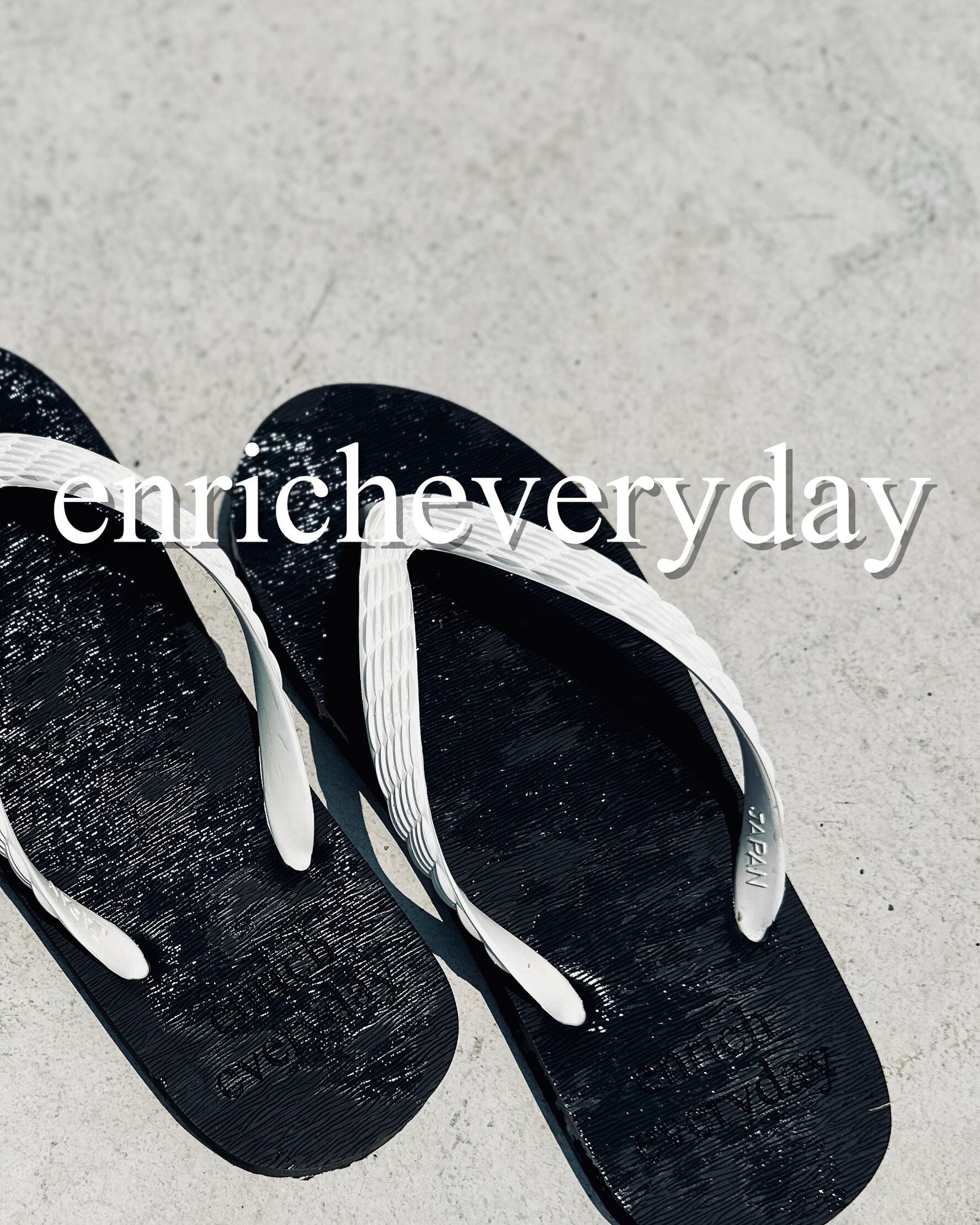 受注生産:11月中旬以降お届け予定)everyday sandal/エブリデイ ビーチサンダル(5色展開)天然ゴム:生分解性