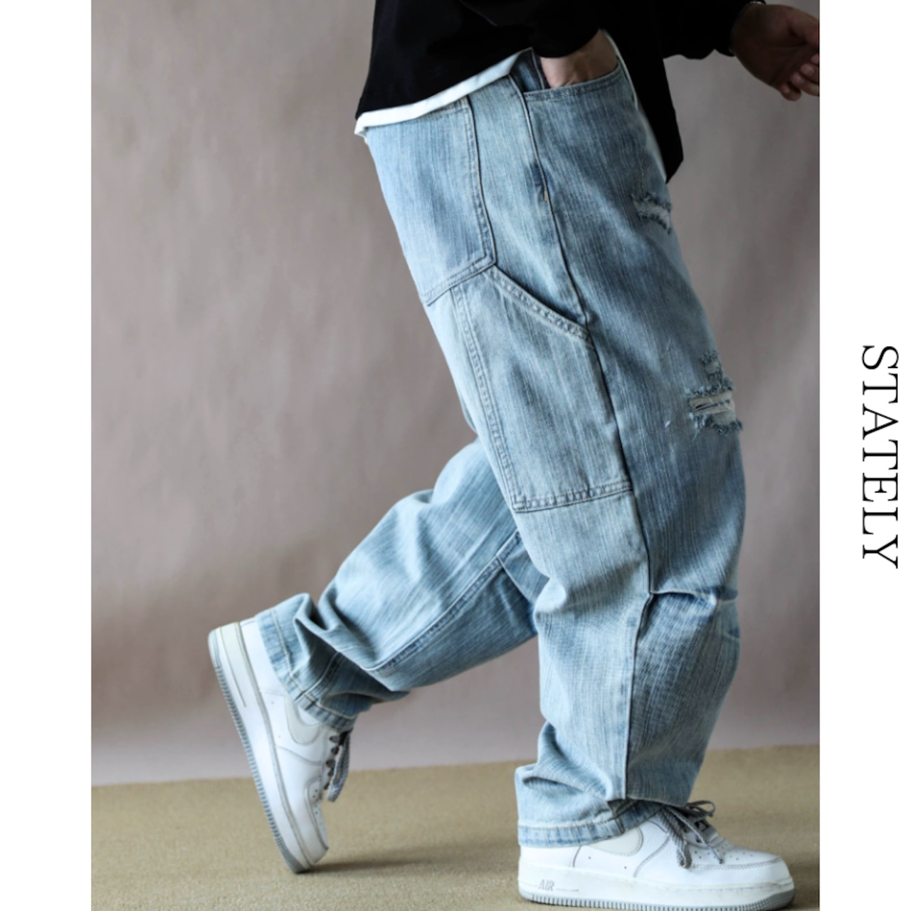 Cargo Fade デニムパンツ_B143・画像5