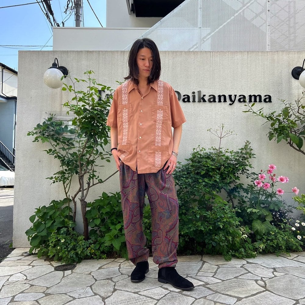 Guayabera] Vintage Cuba Shirt [1970s-] Vintage Cuba Shirt | beruf
