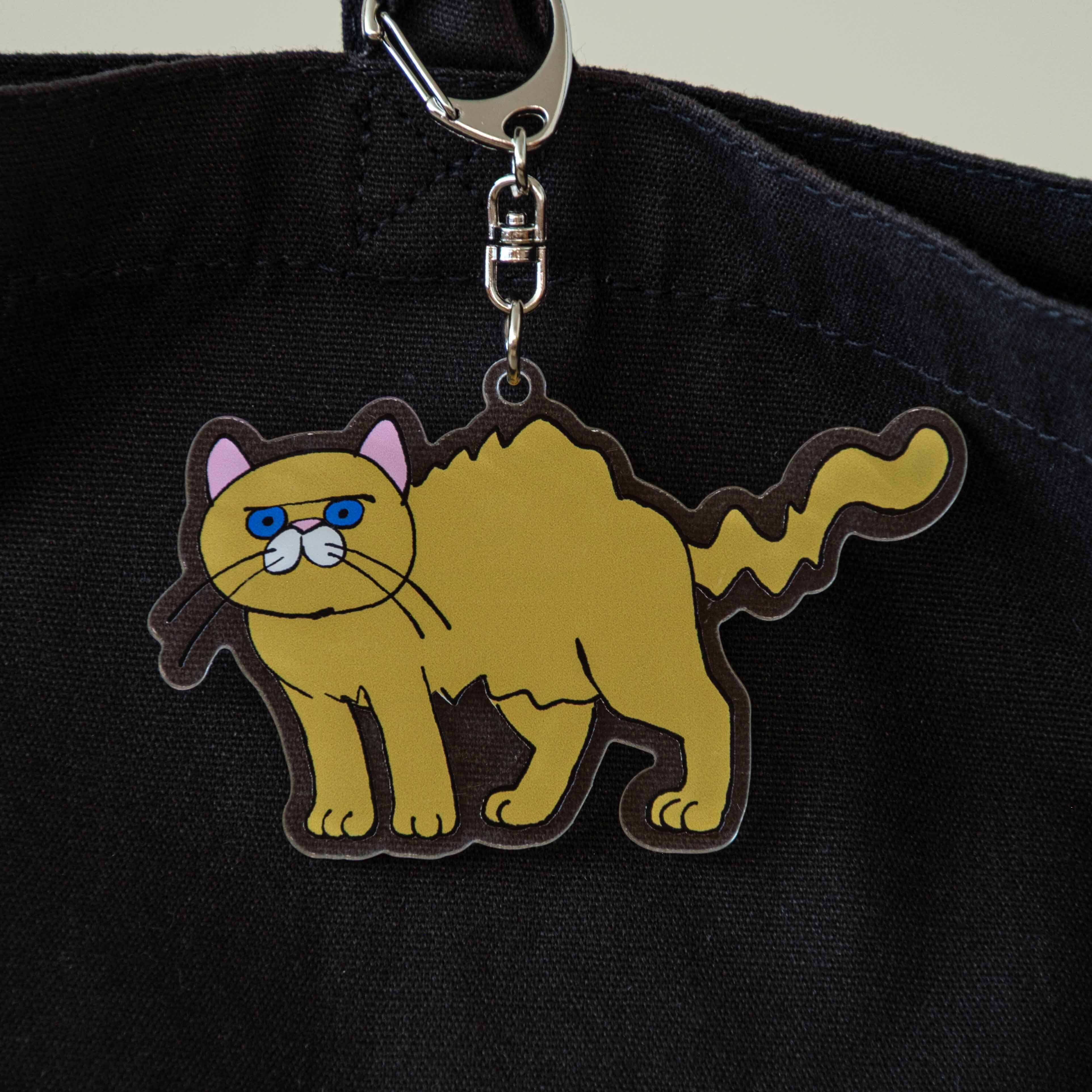 Louis Vuitton ゴールド 猫キャット キーホルダー