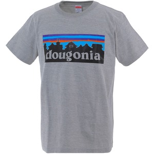 愛媛 道後温泉 Tシャツ dougonia （ドウゴニア）ご当地Tシャツ グレー