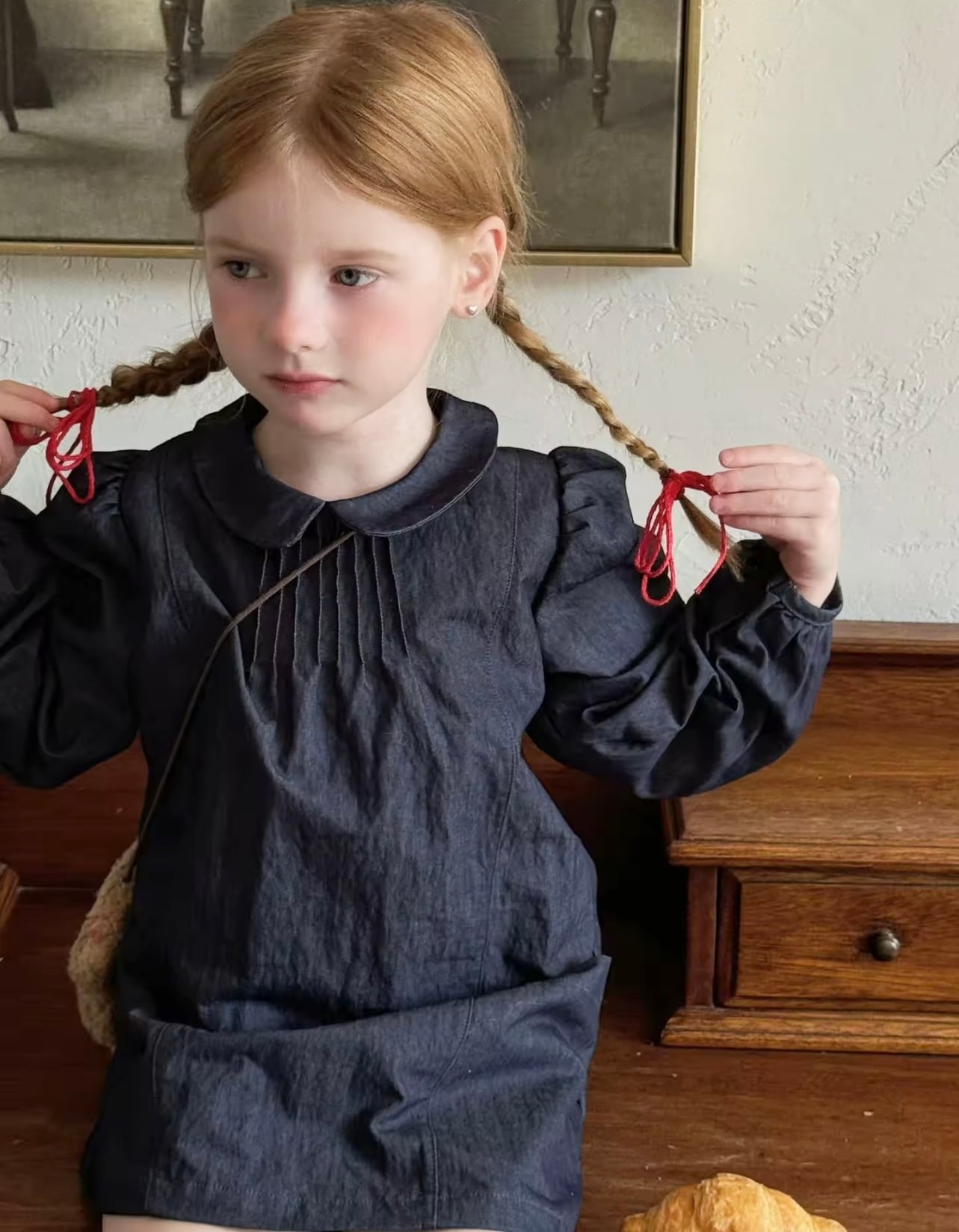 【即納】デニムワンピース