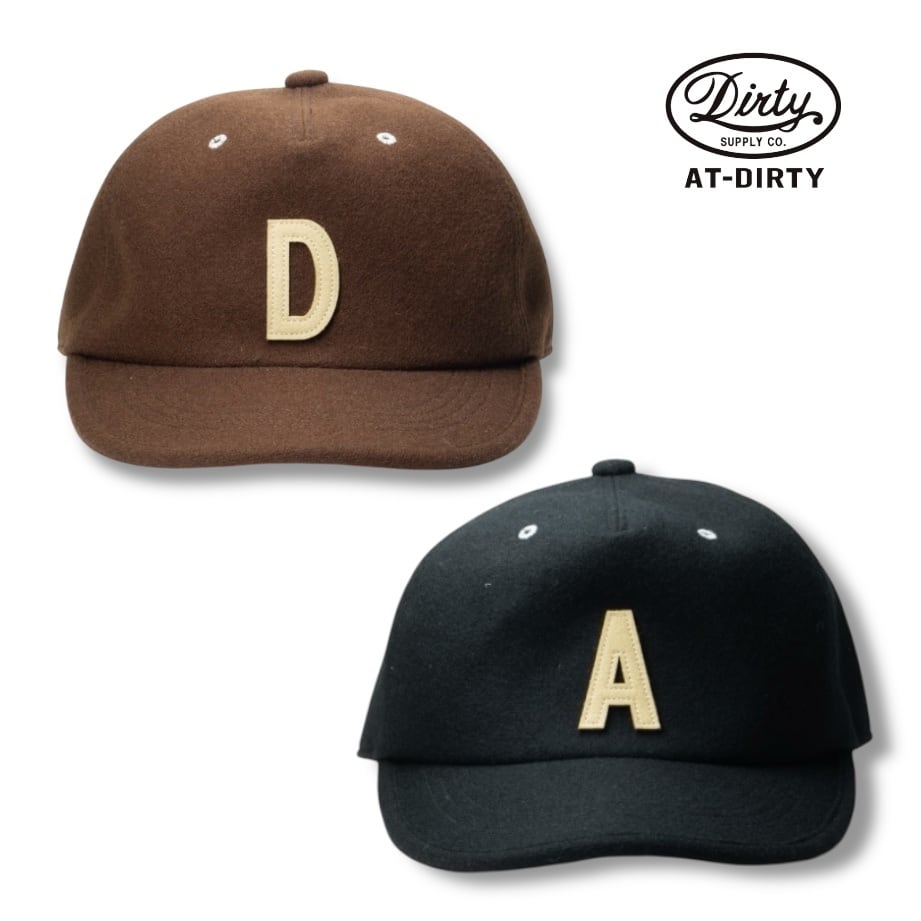 AT-DIRTY アットダーティ A.T.D TRUCKER'S WOOL CAP ウールキャップ