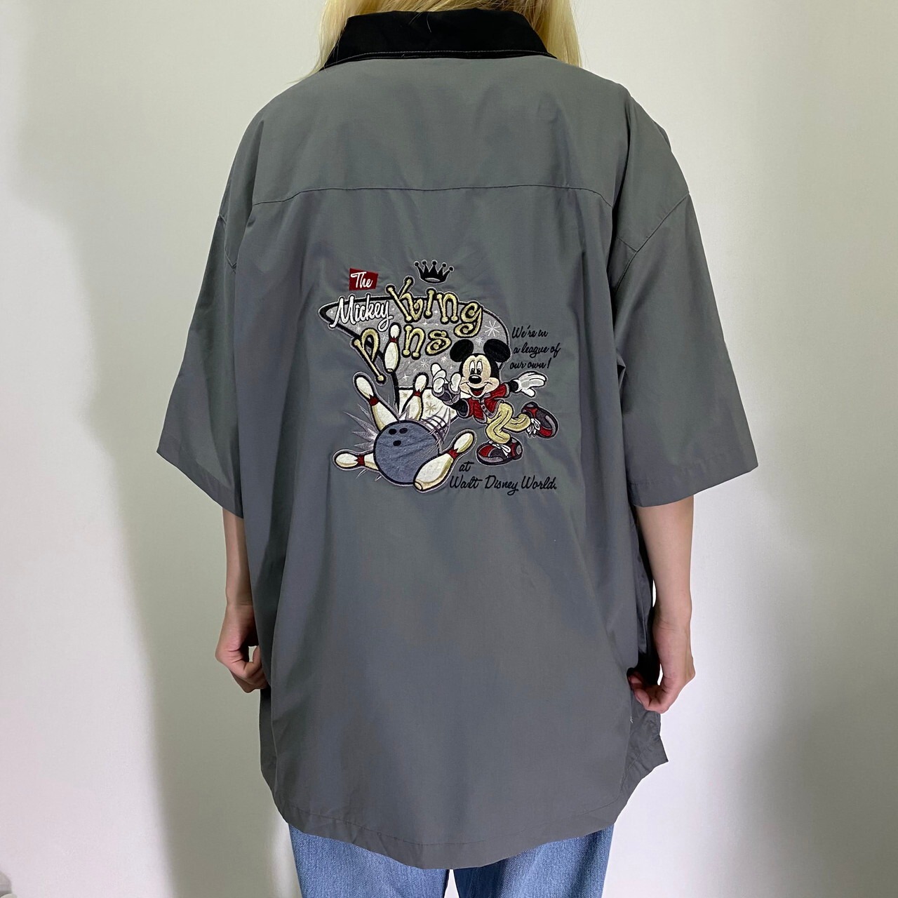 ビッグサイズ DISNEY ディズニー ミッキーマウス ツートンカラー 