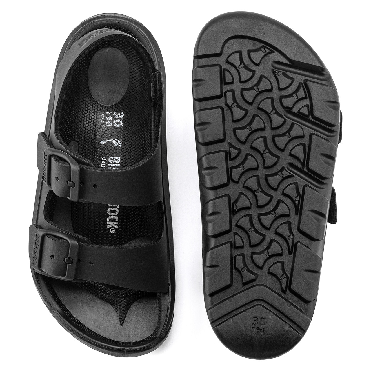 ［BIRKENSTOCK］Mogami／モガミ CL Kids BF（24-35）｜Black