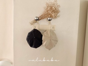 [valubebe] Velcro cotton beret / [벨루베베] 벨루코튼베레모