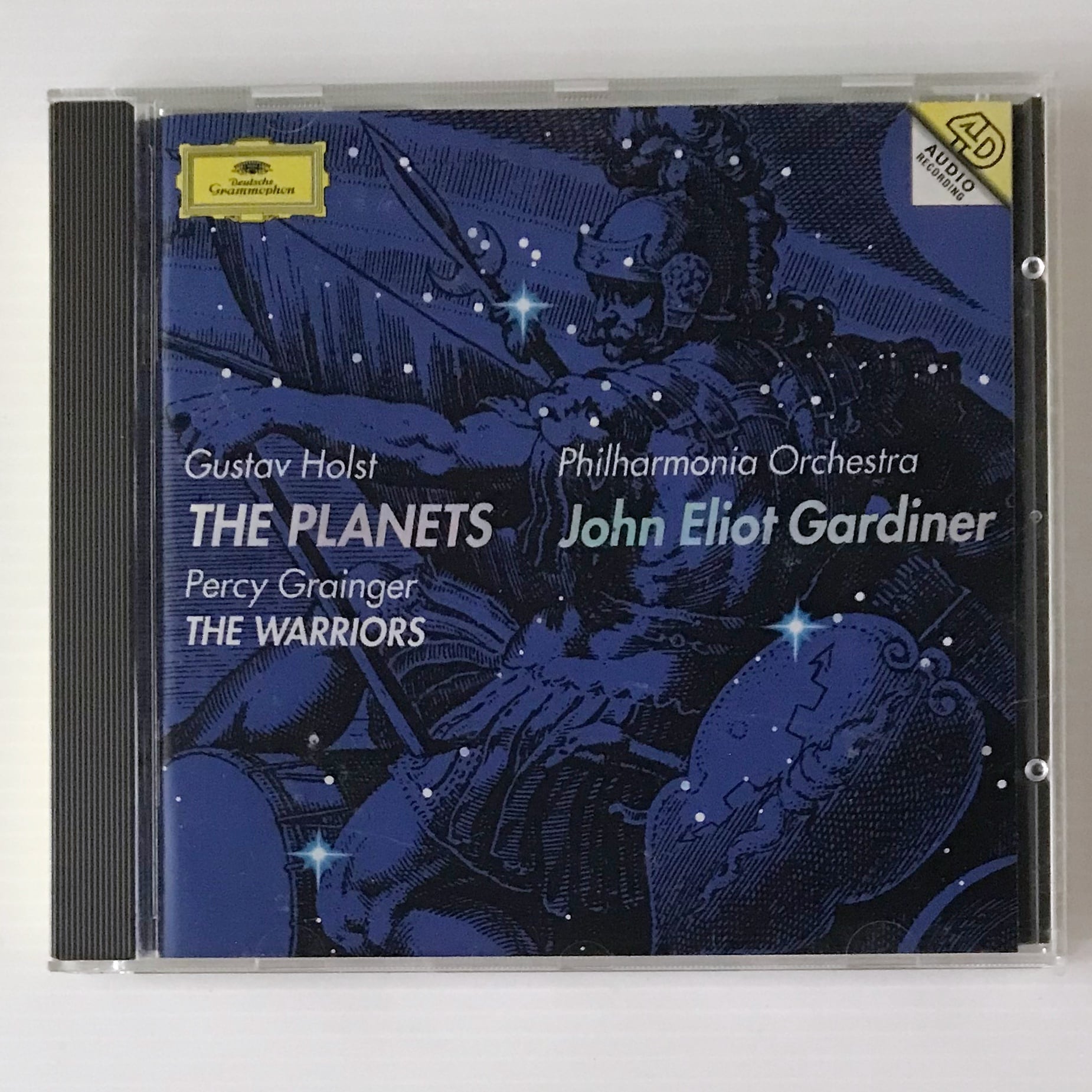 Rhythmundo　CD〕ジョン・エリオット・ガーディナー　フィルハーモニア管弦楽団／ホルスト：組曲「惑星」グレインジャー：「戦士たち」