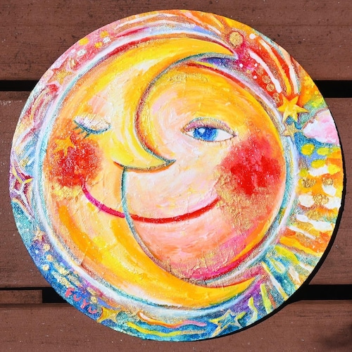 太陽と月【アート原画】