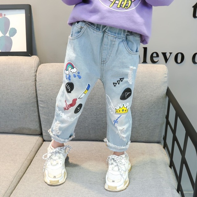 イラスト ダメージジーンズ Kizzuzu