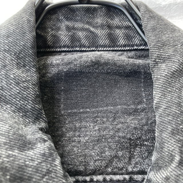 Levi’s 70507-0253 デニムジャケット 先染めブラック USA製 S 画像13