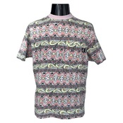 【STUSSY】ステューシー USA製 OLDSTUSSY 総柄 Tシャツ S