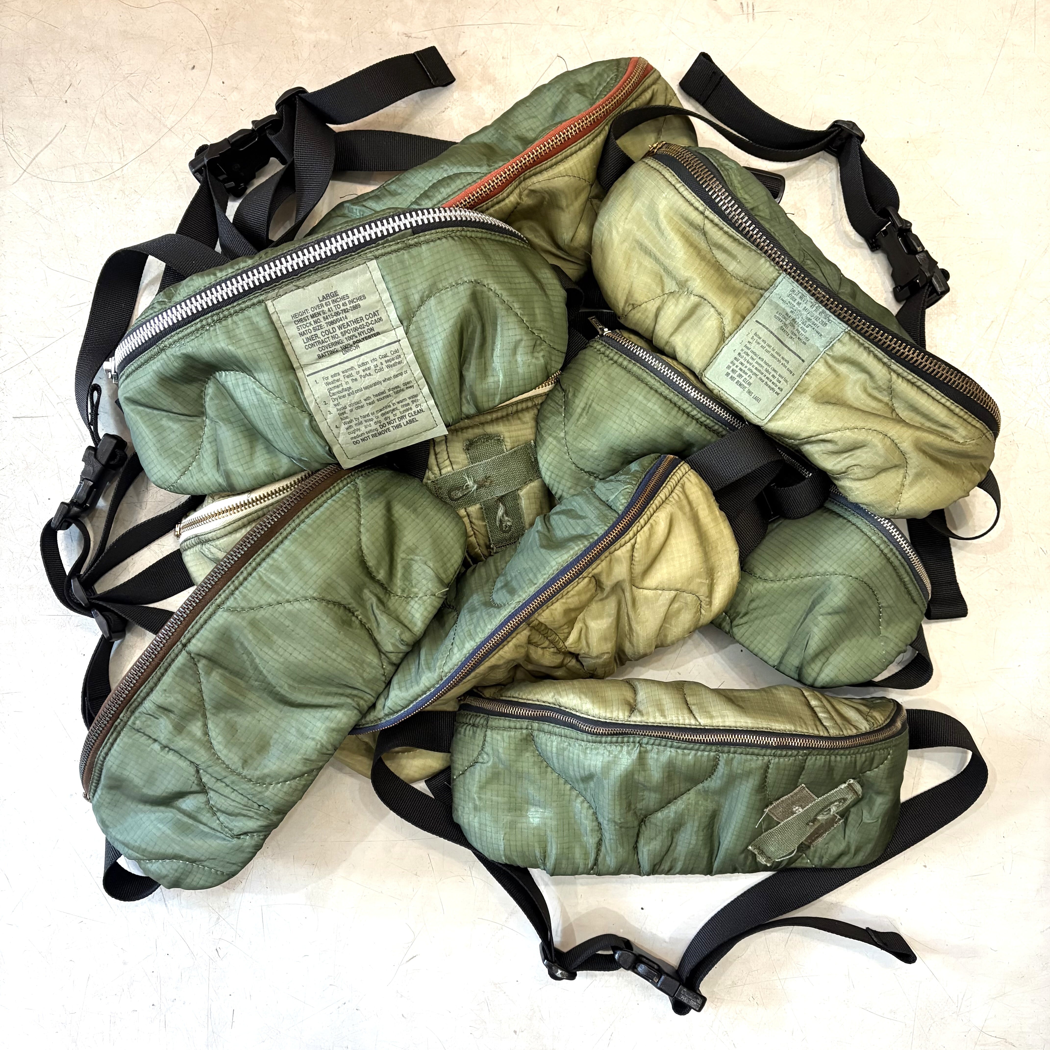 U.S.ARMY M-65 Quilting Liner Funny Bag② | drop by