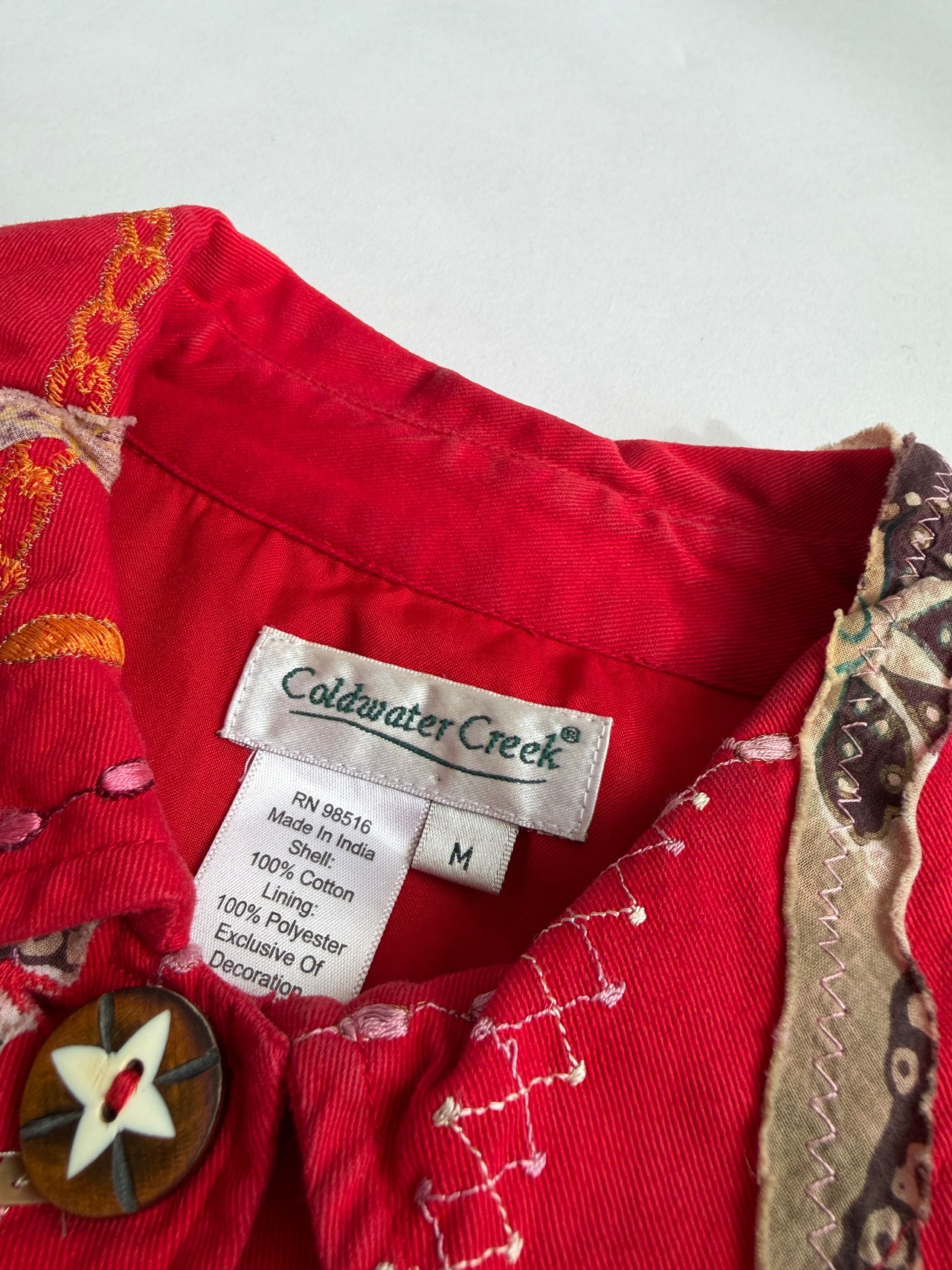 Embellished shirt jacket - 12