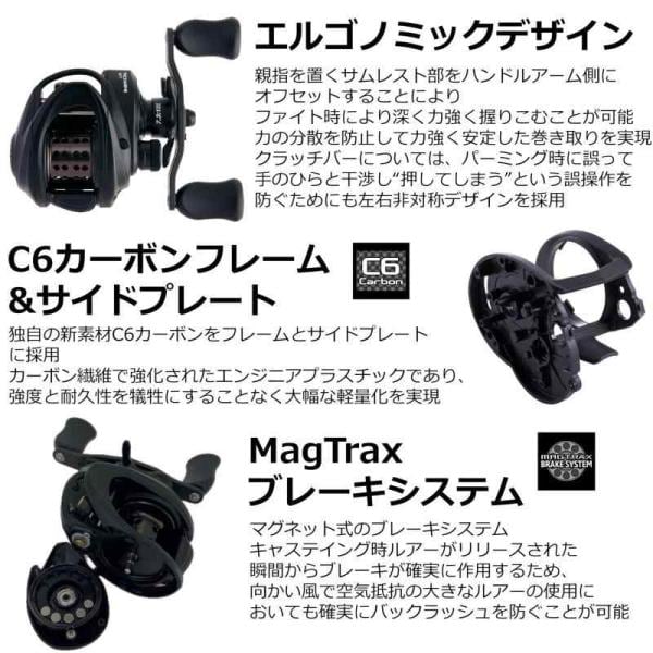 Abu Garcia 24ROXANI BF7-L 左ハンドル　ロキサーニBC AbuGarcia (アブガルシア) Roxani BC BF7-L ロキサーニ 24年モデル