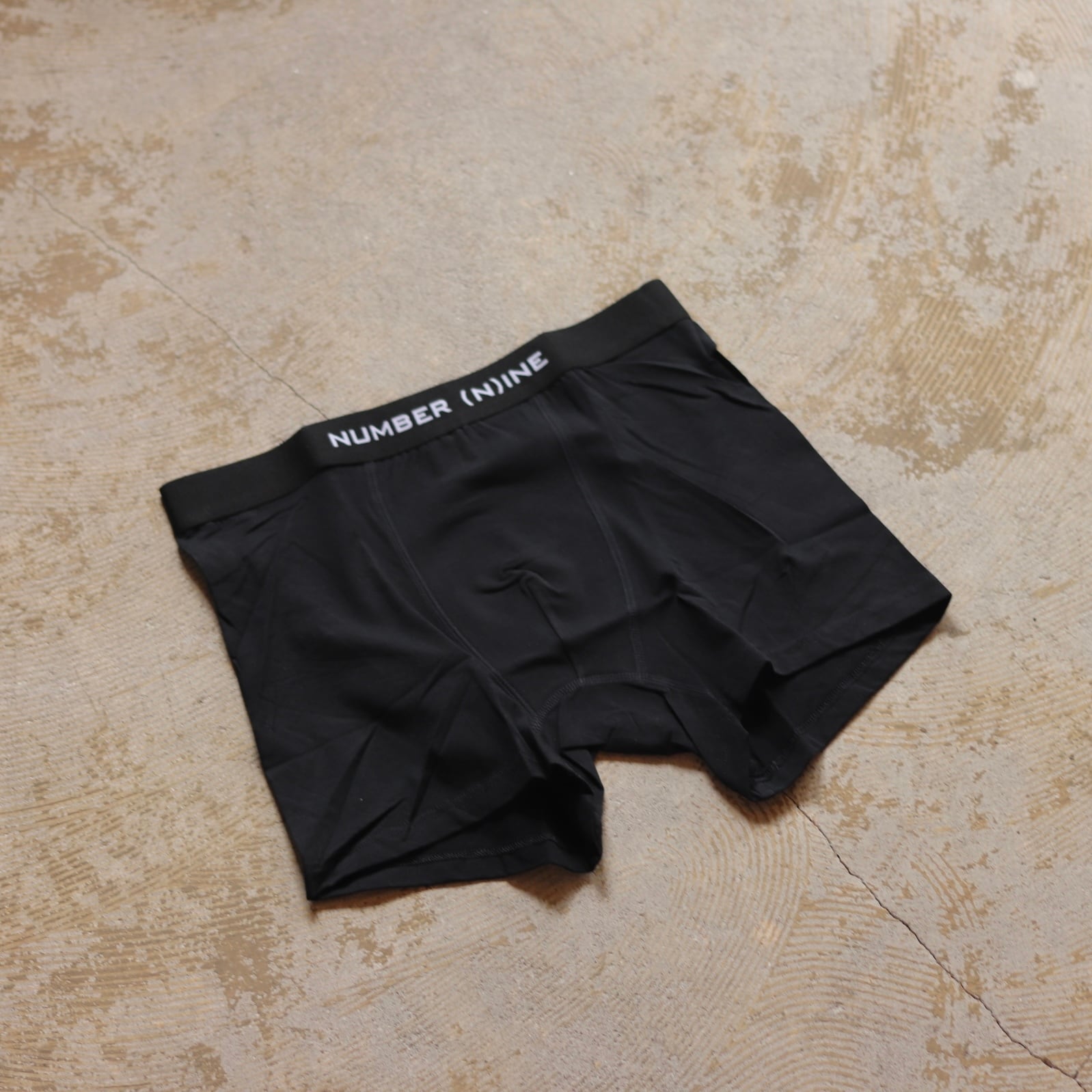 NUMBER (N)INE × FRUIT OF THE LOOM waffle boxer pants