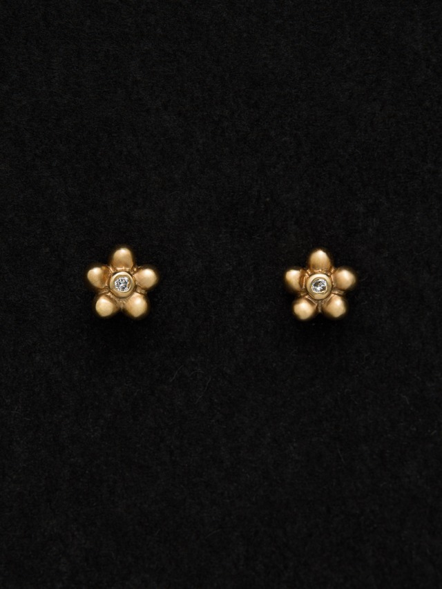 Flower Diamond Earrings