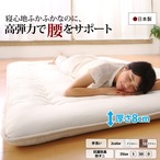 テイジン V-Lap使用 日本製 体圧分散で腰にやさしい 朝の目覚めを考えた超軽量・高弾力敷布団 シングル 一人暮らし 新生活