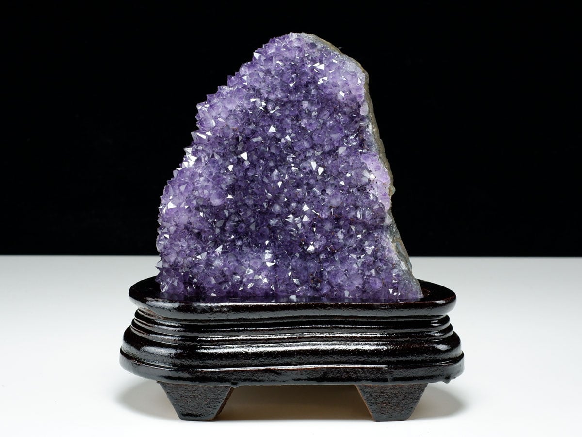 1.2Kg アメジスト クラスター ウルグアイ産 アメジスト 原石 amethyst