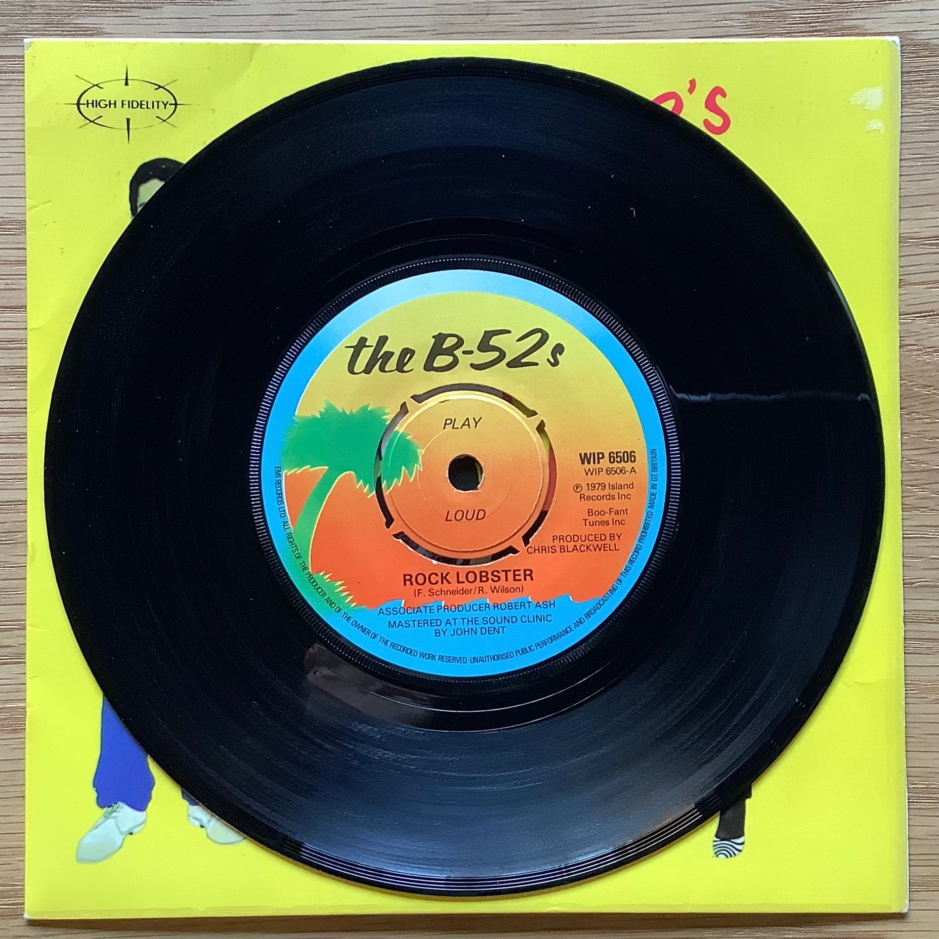THE B-52's / A: ROCK LOBSTER / B: RUNNING AROUND | Plastic Soul