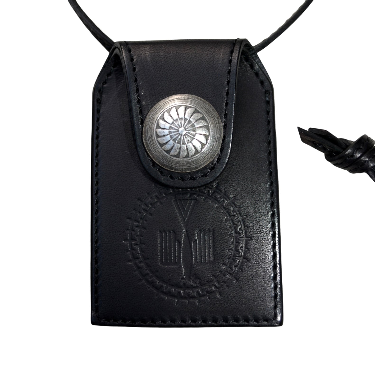 blackmeans OMAMORI CASE LEATHER NECKLACE | HEIGHTS Online Store